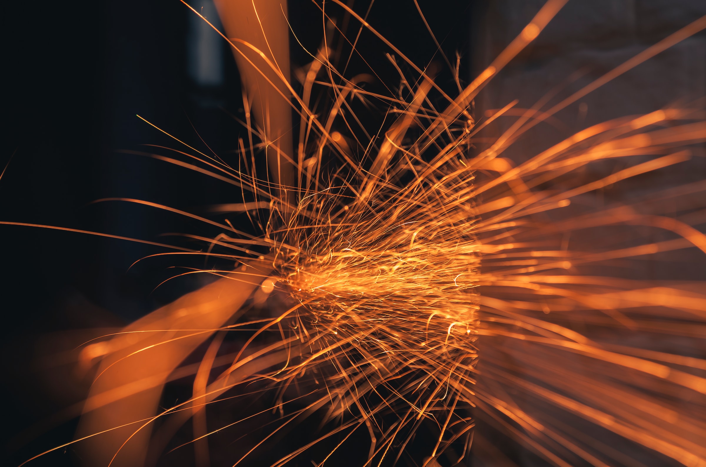 Image of sparks flying